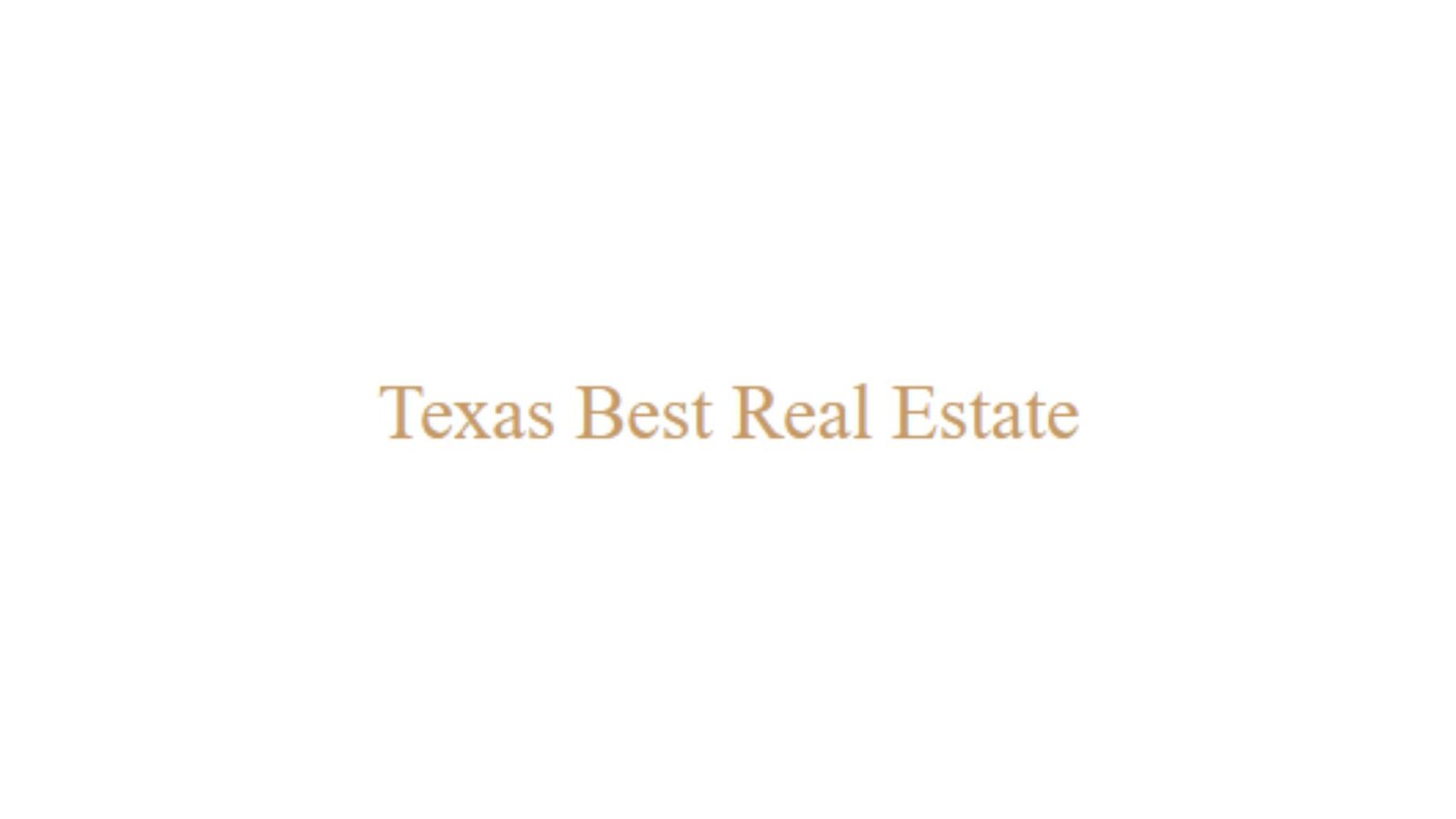Texas Best Real Estate Agent